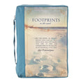 Footprints Bible Cover X-Large