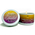Abba Candle - Frankincense & Myrrh w/ Scripture White Tin - 8 Oz Healing & Intercession