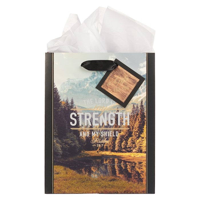 Gift Bag-Medium-Lord is My Strength