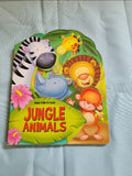 Jungle Animals Fan-Tab-U-Lus Childrens Board Book
