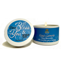 Abba Candle - King's Garment w/ Scripture White Tin - 8 Oz The Lord Bless You