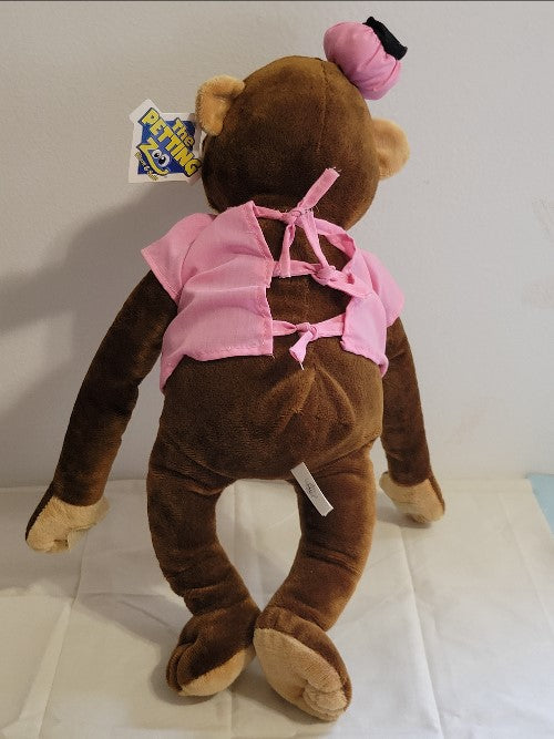 Hang in There Monkey Girl Plush Feel Better Soon