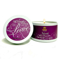Abba Candle - Myrrh w/ Scripture- White Tin - 8 Oz - Peace & Preparation
