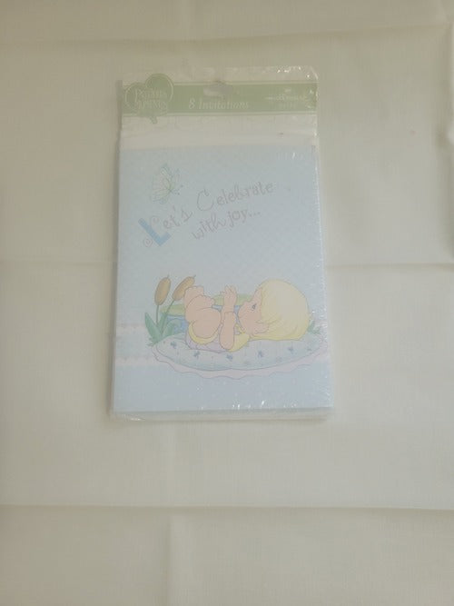 Precious Moments Baby Shower Party Invitations
