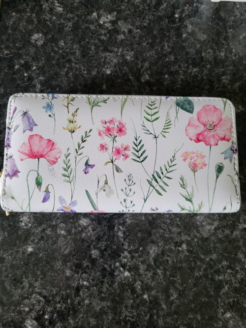Ladies Floral Fashion Wallet #5